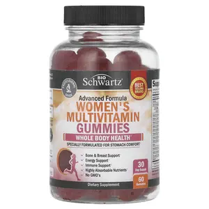 BioSchwartz Women's Multivitamin Gummies, Advanced Formula, 60 Gummies