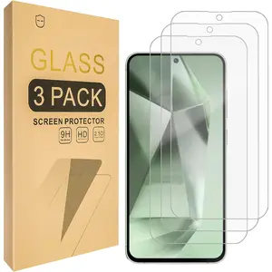 Screen Protector compatible with  Galaxy S24 FE [Tempered Glass] [3-PACK] [ Glass with 9H Hardness]