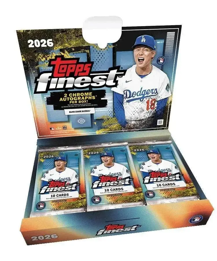 2026 Topps Finest Baseball - Hobby Box