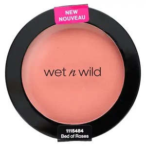 wet n wild Color Icon, Blush, 115484 Bed of Roses, 0.21 oz (6 g)