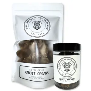 Freeze-Dried Rabbit & Quail Organ Duo