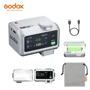 Godox iT30 Pro F Mini Camera Flash for Fujifilm Camera,TTL Mode Auto Exposure,HSS 1/8000s, 2.4G Wireless Master/Receiver,Compatible with X-T4,X-T3,X-T30,X-T20,X-Pro2,X-Pro1,GFX50S,GFX50R (Silver)