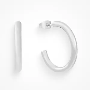 EVRY JEWELS Gold or Silver Plated Women's Hypoallergenic Beverly Hills 2.0 Hoops