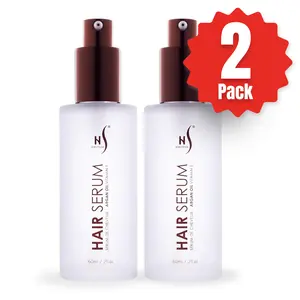 Herstyler Argan Oil Hair Serum - Anti-Frizz Hair Serum for Frizzy and Damaged Hair - Lightweight Heat Protectant Serum for Hair Growth - Hair Oil Serum with Aloe Vera, Vitamin E & Argan Oil - Boosts Shine & Hydration - Haircare - 2 Fl Oz - 2 Pack