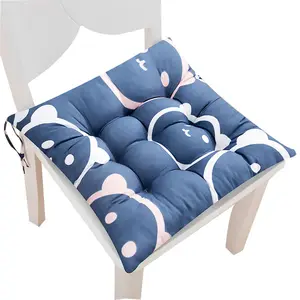 Thickened Cotton Linen Seat Cushion Chair Pad Student Bench Cushion Classroom Winter Office Long Sitting Comfort Mat Soft Pillow
