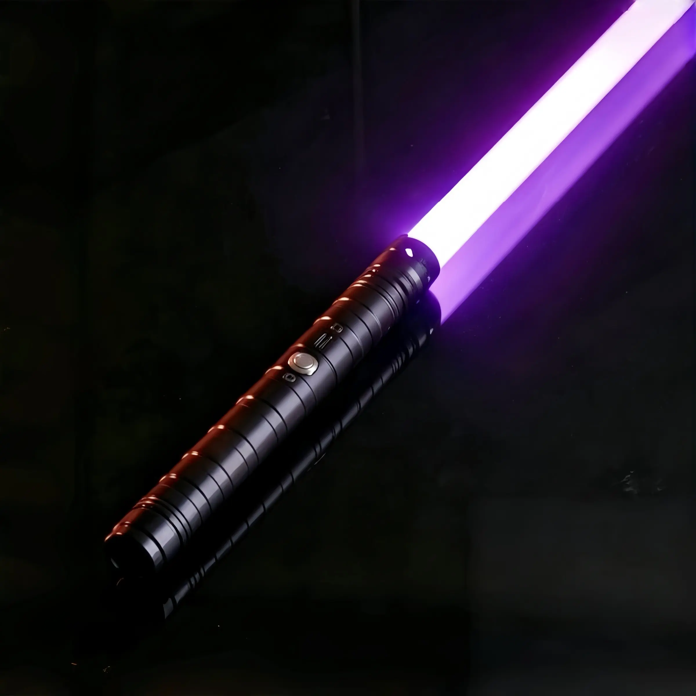 7 Color LED Light Saber Lamp, Glowing Stick with Impact Sound Effect, Rechargeable Party Prop for Role Play Stage Performance, Portable Rechargeable Lightsaber, Light Up Saber, Rechargeable Glow Sword