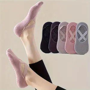 Women's Yoga Socks, Non-slip Breathable Comfortable Sports Socks for Pilates Floor Fitness, Women's Socks for Indoor Outdoor Wear, Bridal