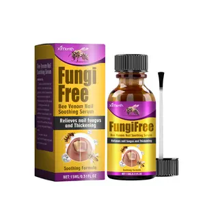 Ximonth 15ml Bee Venom Nail Treatment Liquid for Adults, Onychomycosis Repair, Thick/Rotten Nail Correction, Brightening & Growth Support