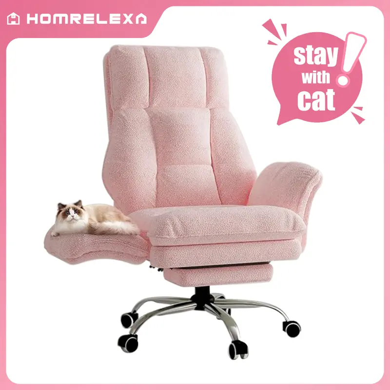 [Fall Deals] HOMRELEXA Modern Ergonomic High Back Big and Tall Office Chair - Sturdy PU Leather Wide Adjustable Seat, 90-180° Arm Flip, 360° Swivel, Foot Rest, Recline, Cross-Leg Mode, 15-Minute Easy Setup, Work-to-Relax Switching for Executives