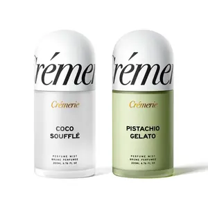 Crémerie Coconut Cream + Pistachio Gelato Perfume Mist Duo | Sweet Gourmand Dessert Fragrance Set