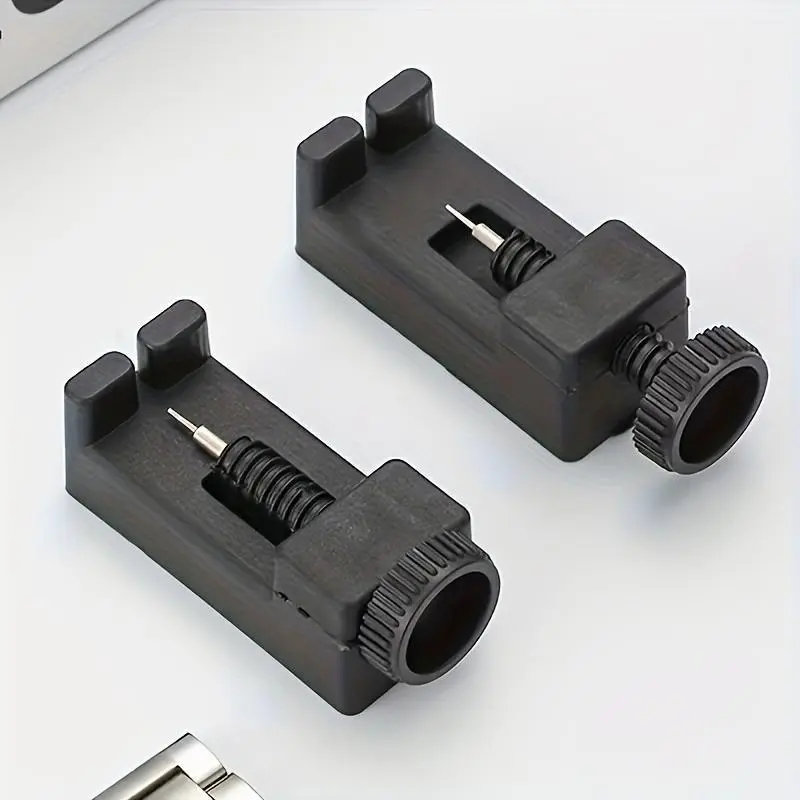 Watch repair tool with adjusting knob - precision mechanism for adjusting, disassembling, changing length, Hand Tools