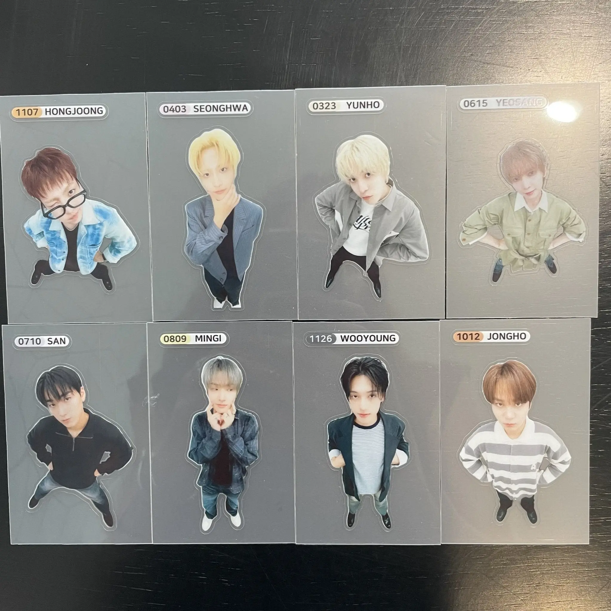 ATEEZ - GOLDEN HOUR : Part.5 Wide-Angle King-Size Sticker Era POB