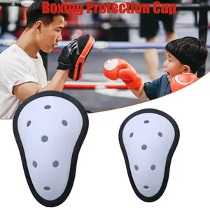 1PCS Groin Athletic Protector, Sporty Protective Gear with Comfortable Breathable Cup for Boxing, Baseball Private Parts Protection