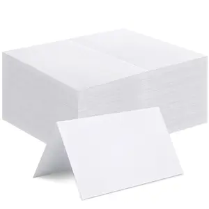 Blank Place Card, 100pcs/set DIY Writable Table Seat Card, Wedding Party Table Number Card, Party Supplies for Wedding, Table, Dinner Party