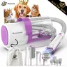 【Geoorood】 Geoorood Dog Grooming All-in-One Kit with Vacuum Brush 2.5L Large Pog, Stainless Steel Blades Lightweight Design 13KPa Suction Force Portable Cleaning Set#backtoschool Grooming Trimming Tool Grooming Products #Cute 