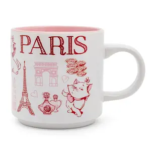 Disney The Aristocats Marie Pink Icons Ceramic Mug | Holds 13 Ounces