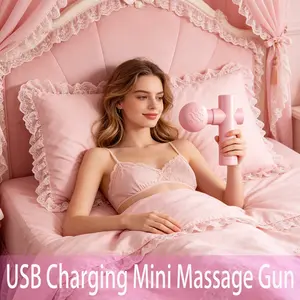Portable Digital Massage Gun, USB Rechargeable, High-Intensity Vibration Massager, Perfect Gift for Family, Girls, Boys, Valentine's Day