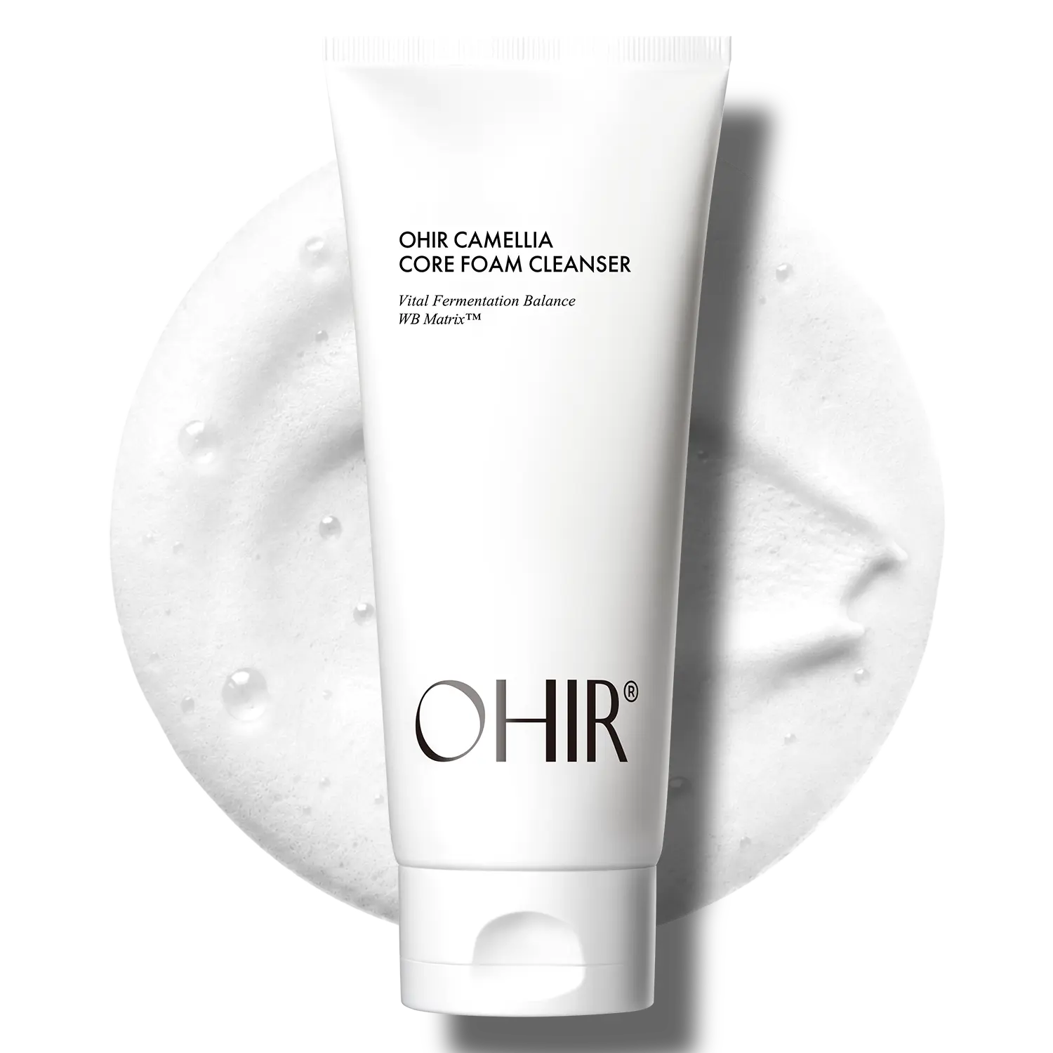 OHIR WHITE CAMELLIA Galactomyces Core Foam Cleanser, 200ml/6.76 fl oz
