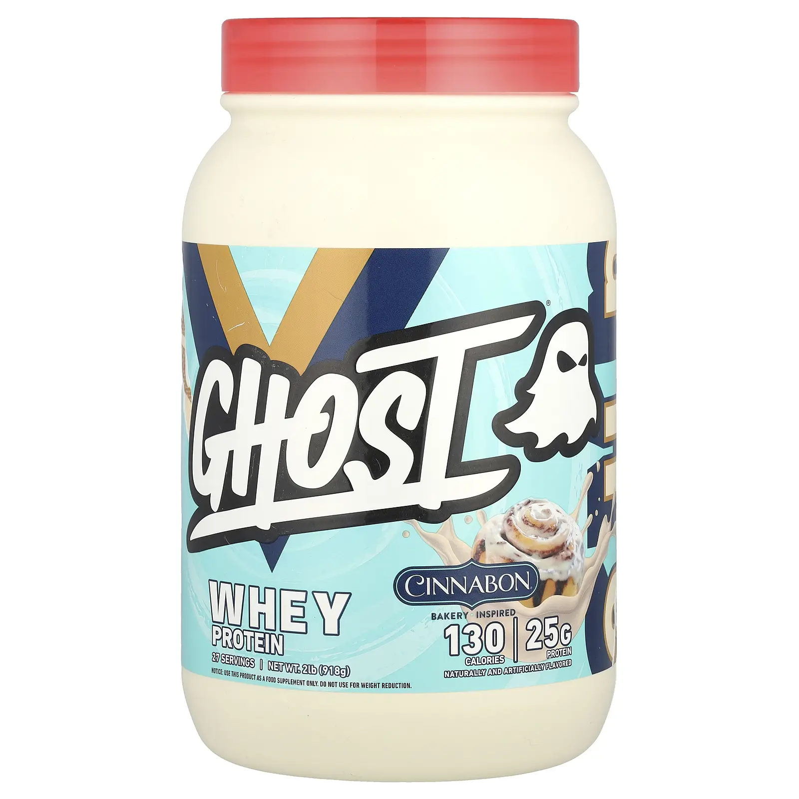 Ghost Whey Protein, Cinnabon®, 2 lb (918 g)