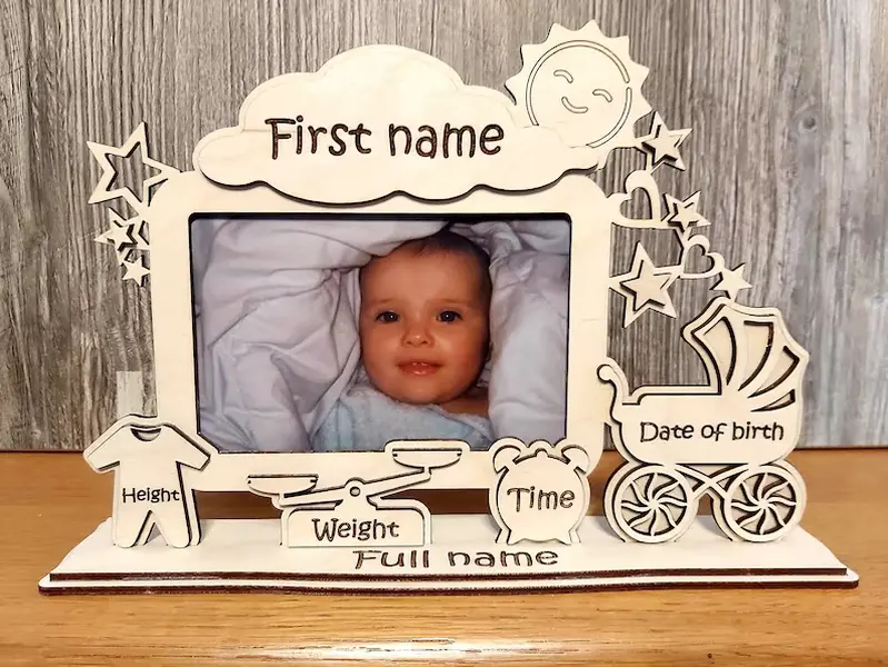 Personalized Baby Picture Frame