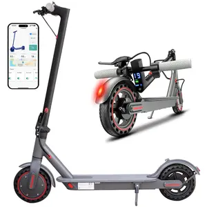 SummerVibes AOPO Electric Scooter with 350W Motor | 19MPH Top Speed, 16 Miles Range | IP65 Waterproof & Foldable Design | APP Control