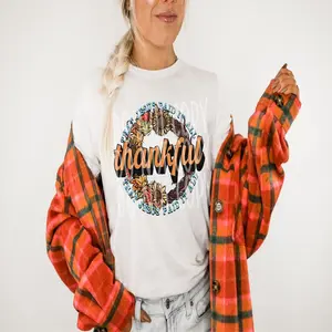 Thankful That Jesus Paid It All Thanksgiving Quote SVG – Thanksgiving DTF Transfer, Ready To Press, Autumn DTF, Cozy Fall Season Print, Perfect Trendy Fall Shirt Designs in 2023