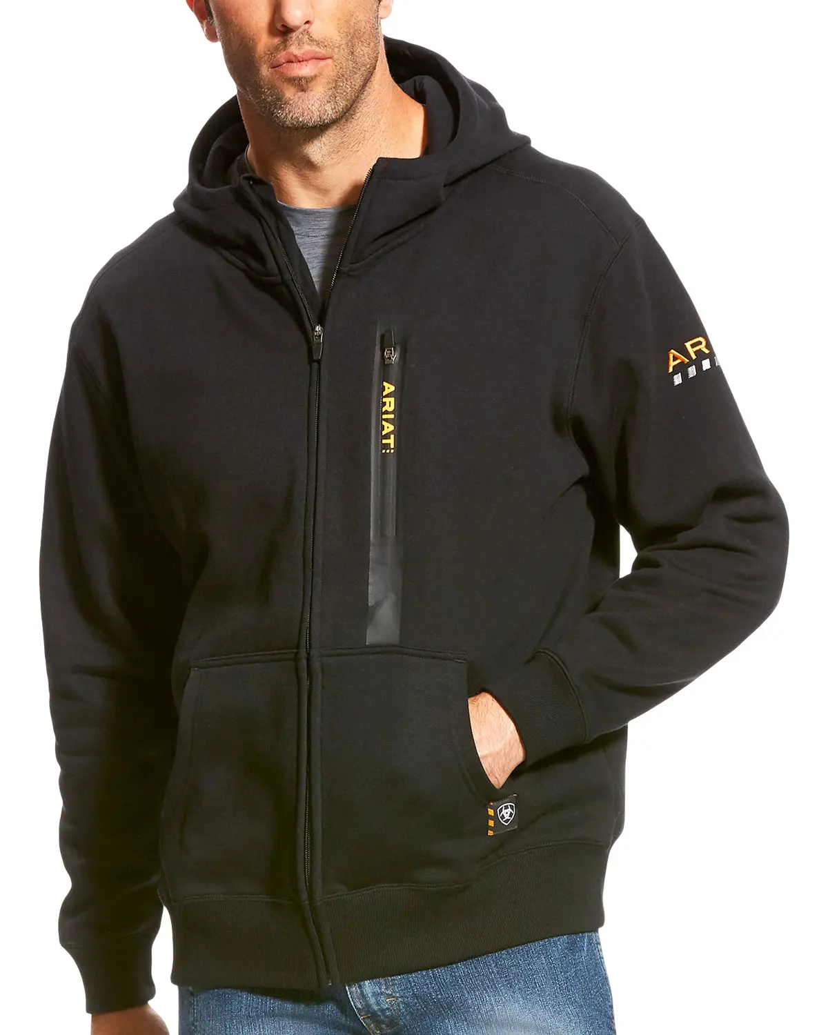 Ariat Men's Men'S Rebar Full Zip Hoodie - 10023937