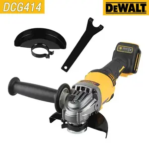 DEWALT DCG414 125mm Brushless Cordless Angle Grinder | 20V Lithium Battery | Polishing & Cutting Tool | High-Power Grinding Motor