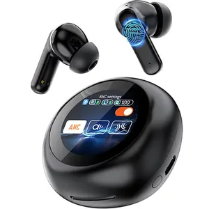 Wintory Wireless Bluetooth 5.4 Earbuds with Mic, ENC and ANC Noise Cancelling, Smart Touch Controls, Comfortable Ergonomic Fit, USB-C Charging Case, Compatible with iOS and Android, Perfect Holiday Gift Dual Speakers Headphones