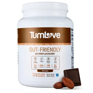 TumLove Vegan Protein Powder - Low FODMAP Certified, Gluten-Free, Dairy-Free, Soy-Free, 100% Gut-Friendly & Non-Bloating Summervibes