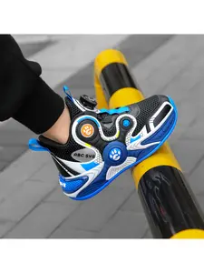 Spring new double net children's leisure sports shoes, boys' outdoor running shoes, autumn children's shoes S602