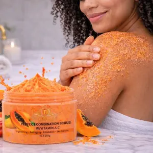 PAPAYA DEEP EXFOLIATING FACE & BODY SCRUBS