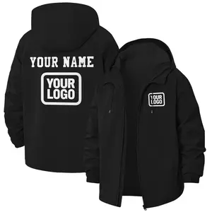 Tailorly Custom Logo Heated Racing Jacket for Men - Waterproof, Windproof, Practical Pocket, Long Sleeve Menswear - Street Fashion Outerwear for College Students, Ideal Gifts