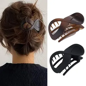 Flat Claw Clips Banana Clip French Concord Hair Clips for Thick Hair Bun Maker Hair Accessories for Women and Girls (flat  claw  clip parke  claw  clip Round Flat Claw Hair Clips  chelsea Large Lay Down Large Flat Duckbill Hair hair  clips