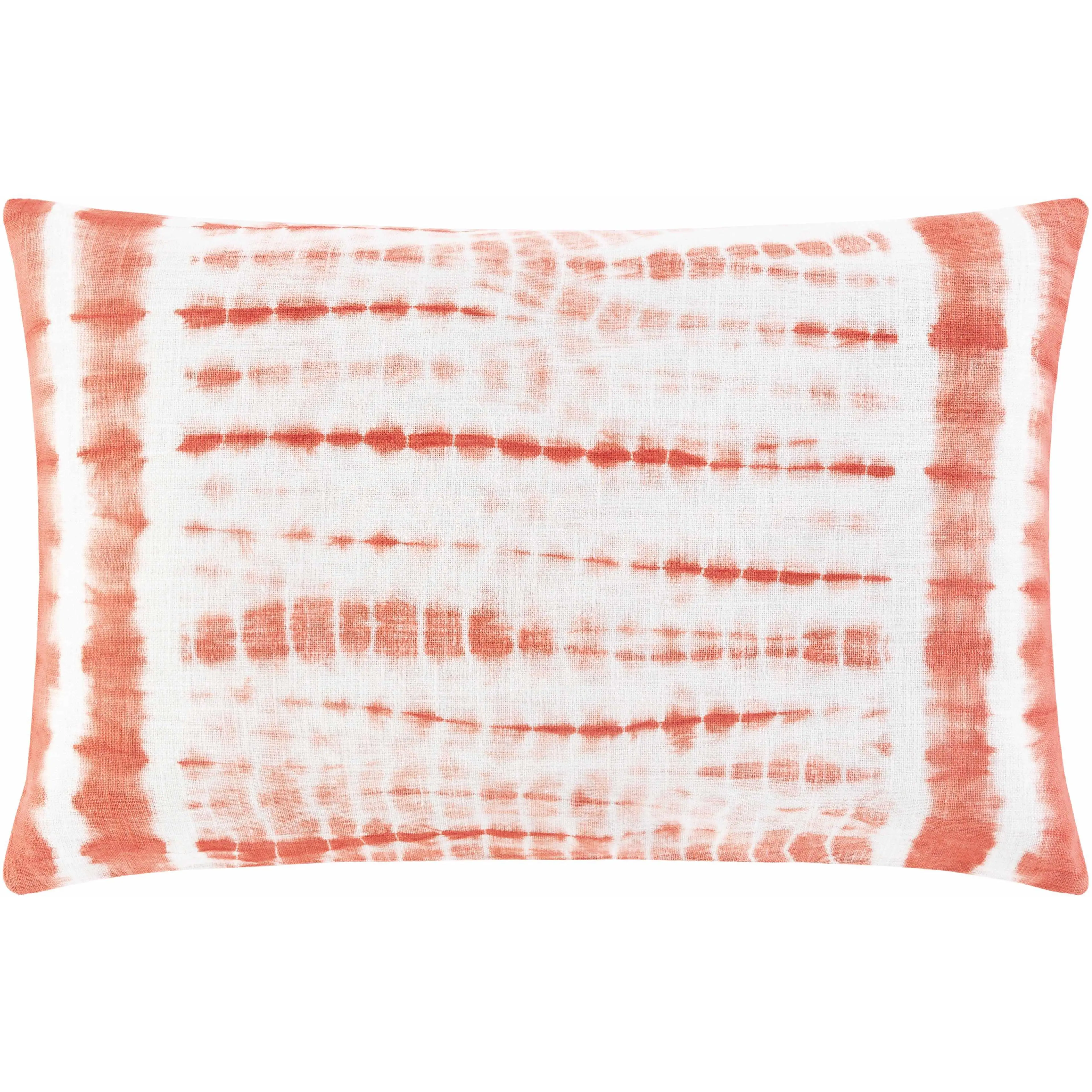 Safranbolu Burgundy Tie-Dye Lumbar Pillow - Low Back Pain Relief, Clearance Lumbar Pillows