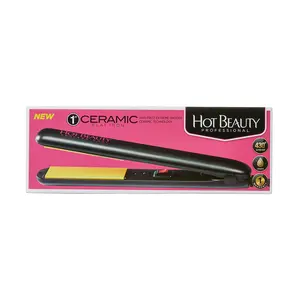 Hot Beauty Ceramic Flat Iron 1" Hot Beauty Ceramic Flat Iron 1"
