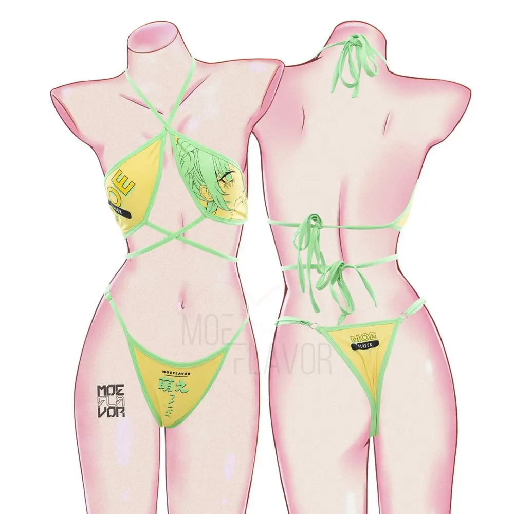 Idol Retro Charm Anime Swimsuit