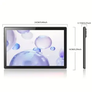 CRELANDER W30 Android Tablet, 10.1 Inch Android 15 Tablet with 1280x800 IPS HD Touch Screen