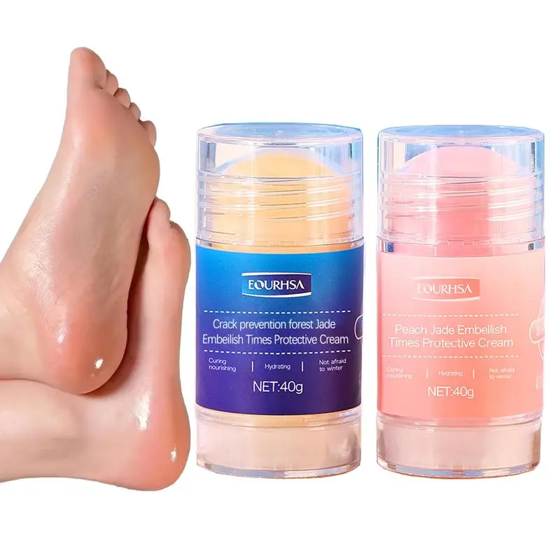 Buy 1 Get 1,Foot Care Cream,Anti Cracked Foot Cream,Moisturizing,Anti Crack,Softening and Nourishing Cream for Dry,Cracked Feet,Remove Dead Skin and Moisturize Dry Skin, Healing Foot footbalm fix moisturizer