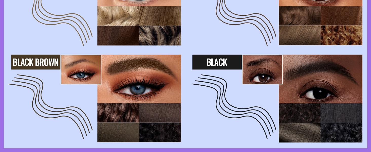 iMethod Eyebrow Pen and Eyebrow Gel - Brow Pen  2-in-1 Eyebrow Pencils for Woman with Micro-Fork Tip and Brow Gel Clear, Fuller Eyebrows, Stay All Day Makeup Cosmetic