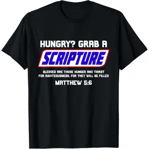 [100% Cotton] Cotton Short Sleeve  T-Shirt Funny Scripture Gifts, Bible Verse, Famous Scriptures, Quote T-Shirt T-Shirt For Men And Women
