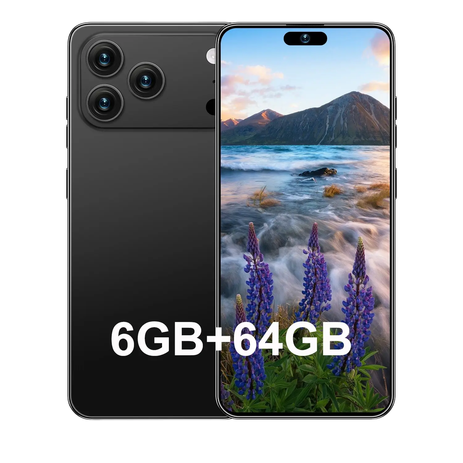 Smart Unlocked Android Phone, 6gb+64GB RAM, Android 12.0, 5000mah Battery, 16mp+20mp Camera, 4g Network, Dual Sim, 6.93-Inch Screen, Octa-Core Cpu, Android Smartphone, Cellphone