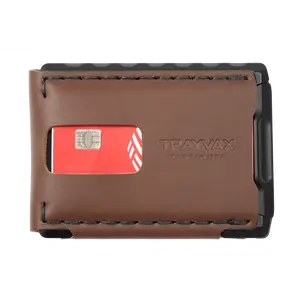 Venture Billfold - Black Ano / Frontier Brown