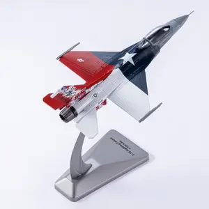 Metal Scale Model F16 Aircraft Decoration, Home Decor Collectible Gift, Ideal for Room & House Ornament, Suitable Age 14+, Father’s Day Present