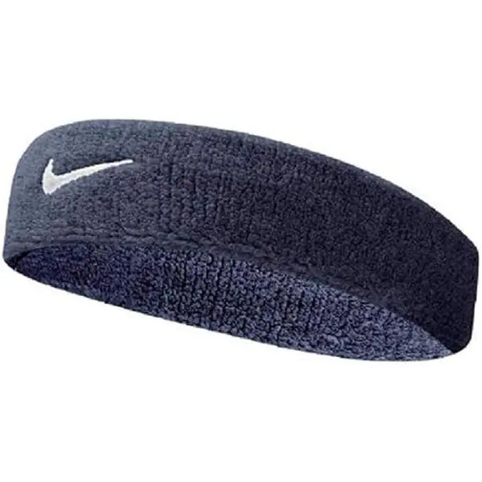 Nike Swoosh Headband (Obsidian/White, Osfm)
