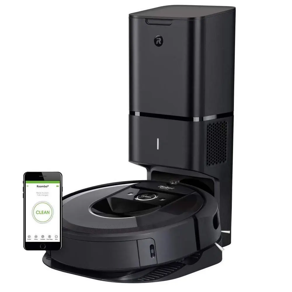 iRobot Roomba i7+ Robot Vacuum, Household Appliances Cleaning Machine - Wi-Fi Connected, Automatic Dirt Disposal, Cleaning Machines