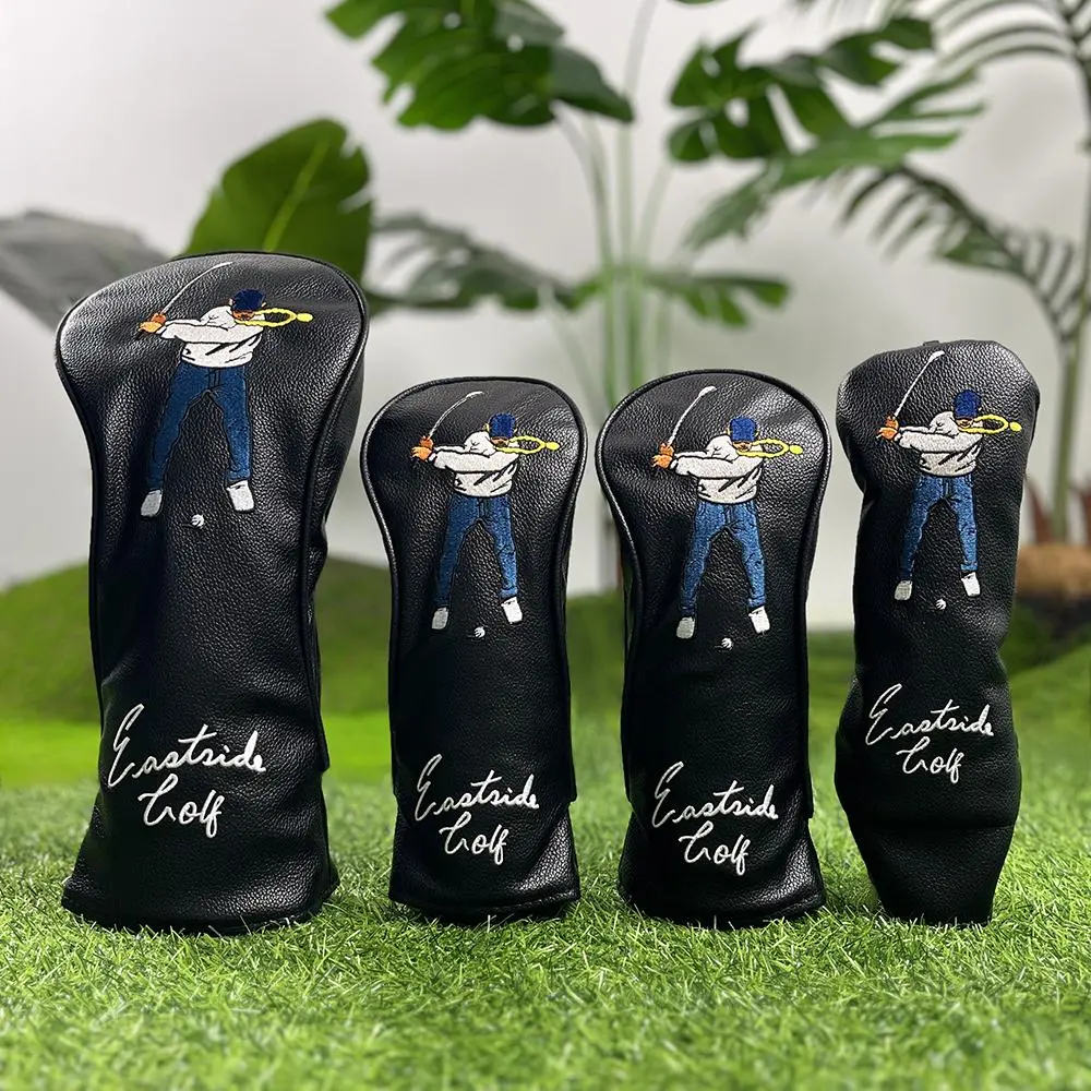 Golf Club Cover, 1 Count/ Golf Club Head Cover, Protective Cover for Drivers and Fairway Woods, Hybrid Cover, Golf Accessories, Golf Pack, Golf Equipment, Golf Gear
