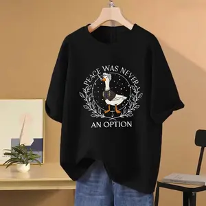 Summer Goose Astarion Honk Cotton T-shirt Men Outdoor Adventure Unisex Oversized short sleeve T shirts Pure Tee shirt