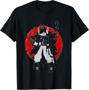 Samurai Girl Warrior Ukiyo Fpe Fundamental Paper Education T-Shirt - Gavingoldb Shop 65B0F7X62NBJ