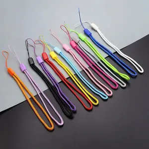 2PCS Nylon Lanyard Hand Wrist Strap Cord Holder for Camera Flash Drive Keychain Cell Phone Strap DIY Hang Universal Rope Phone Charms Phone Accessories